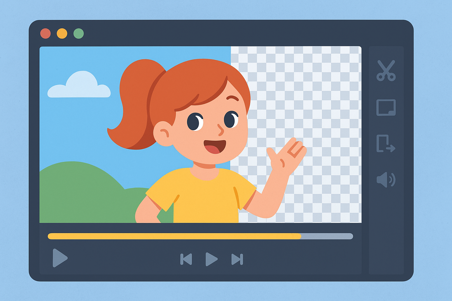 How to Edit Cartoon Videos Online for Free with BGRemover — Remove Backgrounds, Replace Backgrounds, Create Transparent Backgrounds, and Export Finished Animated Clips