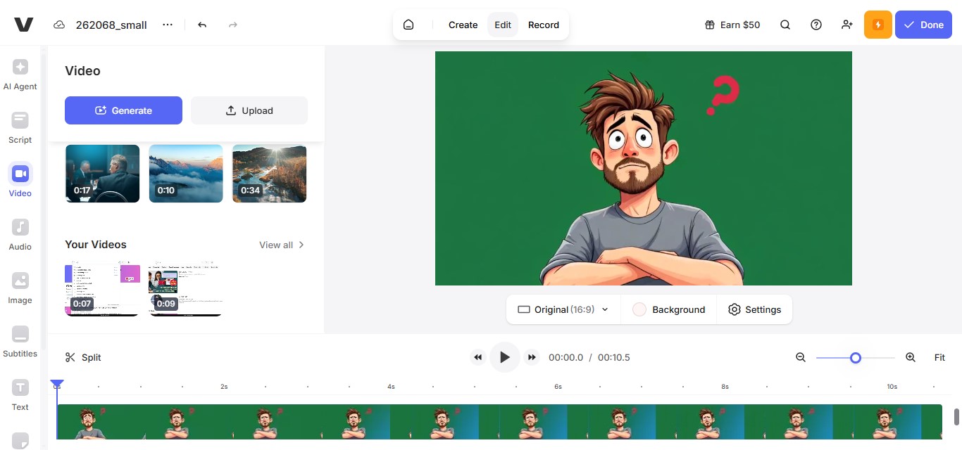 Veed.io AI Remover